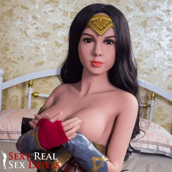 165cm (5ft5')  Sexy Real Sex Doll Wonder Woman - D-Cup - Image 11