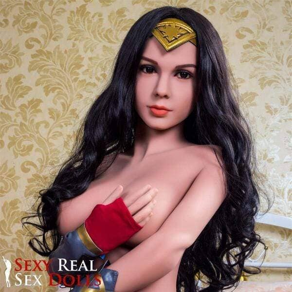 165cm (5ft5')  Sexy Real Sex Doll Wonder Woman - D-Cup - Image 14