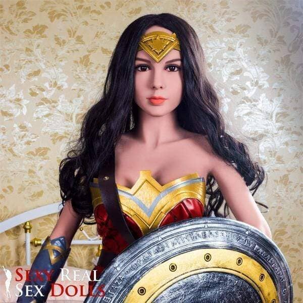 165cm (5ft5')  Sexy Real Sex Doll Wonder Woman - D-Cup - Image 21