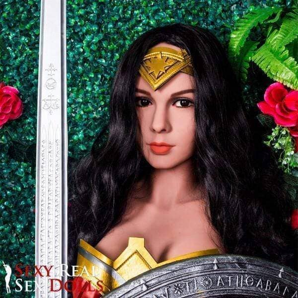 165cm (5ft5')  Sexy Real Sex Doll Wonder Woman - D-Cup - Image 3
