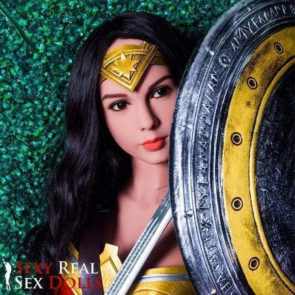 165cm (5ft5')  Sexy Real Sex Doll Wonder Woman - D-Cup - Image 4