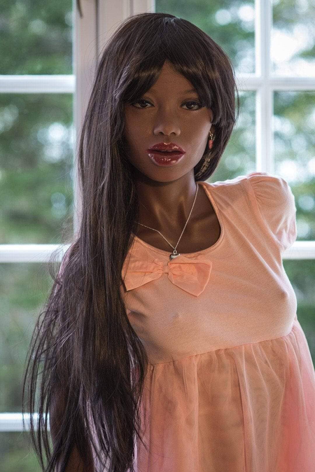 168cm  (5ft6') A-Cup Ebony Nava - Image 29