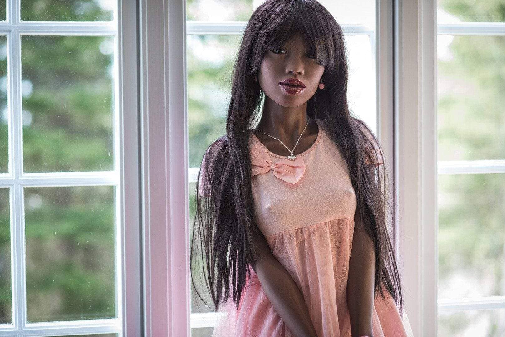 168cm  (5ft6') A-Cup Ebony Nava - Image 32